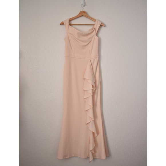 Lulus Mila Cream Ruffled Off-the-Shoulder Maxi Dress - Picture 5 of 11